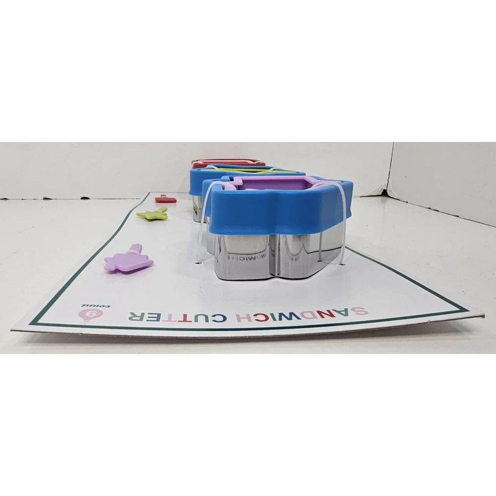 9pc Shapes Cutter Set - NIP - Use for Sandwiches,‎ Cookies, Stencils, Play-do